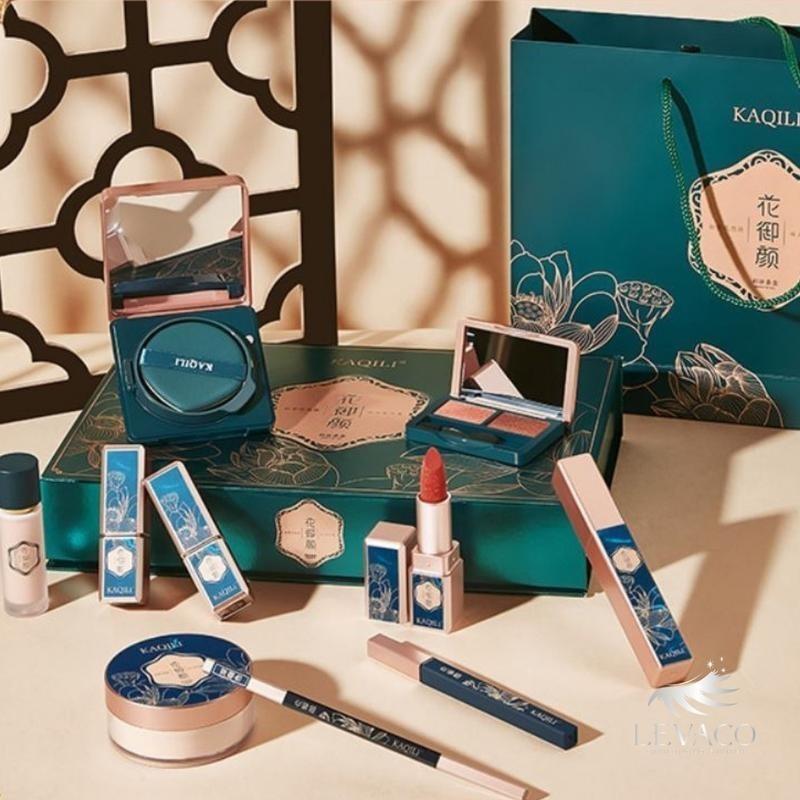 Product Introduction of Bộ Trang Điểm Nội Địa Trung Làm Đẹp Makeup Chăm Sóc Sắc Đẹp Quà Tặng Cá Nhân KAQILI 10 Món LEVALASO Son Mascara Cosmetic Mỹ Phẩm 4