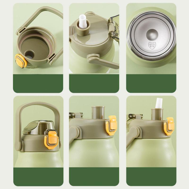 Product Introduction of กระบอกน้ำเก็บอุณหภูมิ SUS 316 กระบอกน้ำ 1700 ml กระบอกน้ำ กระบอกน้ำเก็บความเย็น  พกพา J288 ตัวเลข multicolor ขวดสุญญากาศ 27