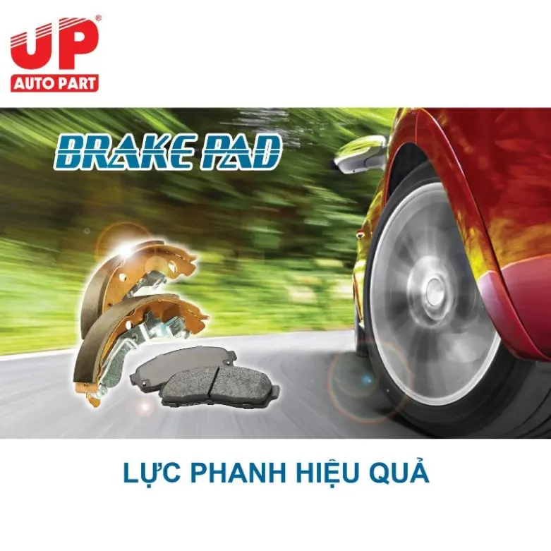 Guốc phanh, càng bố thắng đùm sau ô tô MITSUBISHI Mirage, Attrage đời 2013-2020 - UP PARTS Premium OEM chất lượng cao 2