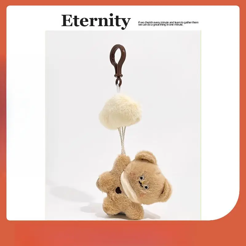 Cute Cloud Balloon Bear Plush Doll Schoolbag Pendant Cute Doll Female Gift Keychain Ornaments Creative Toy