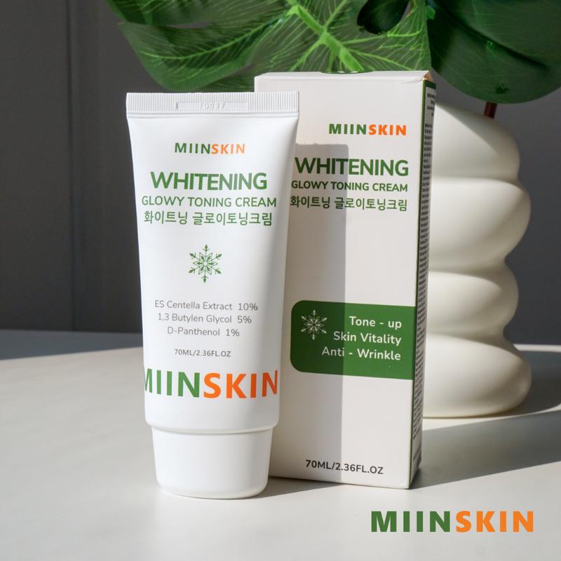 Product Introduction of Kem dưỡng hỗ trợ nâng tone da MIINSKIN Whitening Glowy Toning Cream 70ml 1