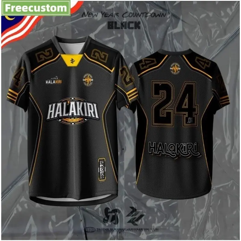 Free DIY custom Name number 2024 jersey original T-shirt Thai Virus custom ball collar
