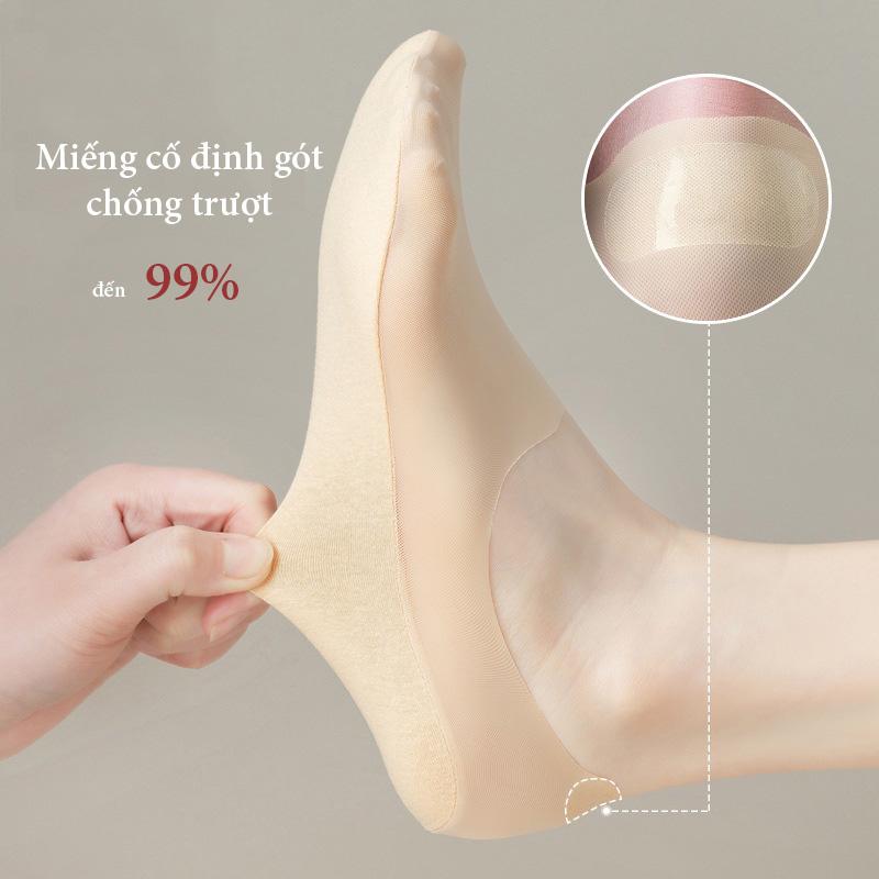 Product Introduction of Tất tàng hình tất lười cotton pha lưới thoáng mát, tất đi giày bệt tất đi giày lười không mỏng nhẹ T001 Nữ Women 11