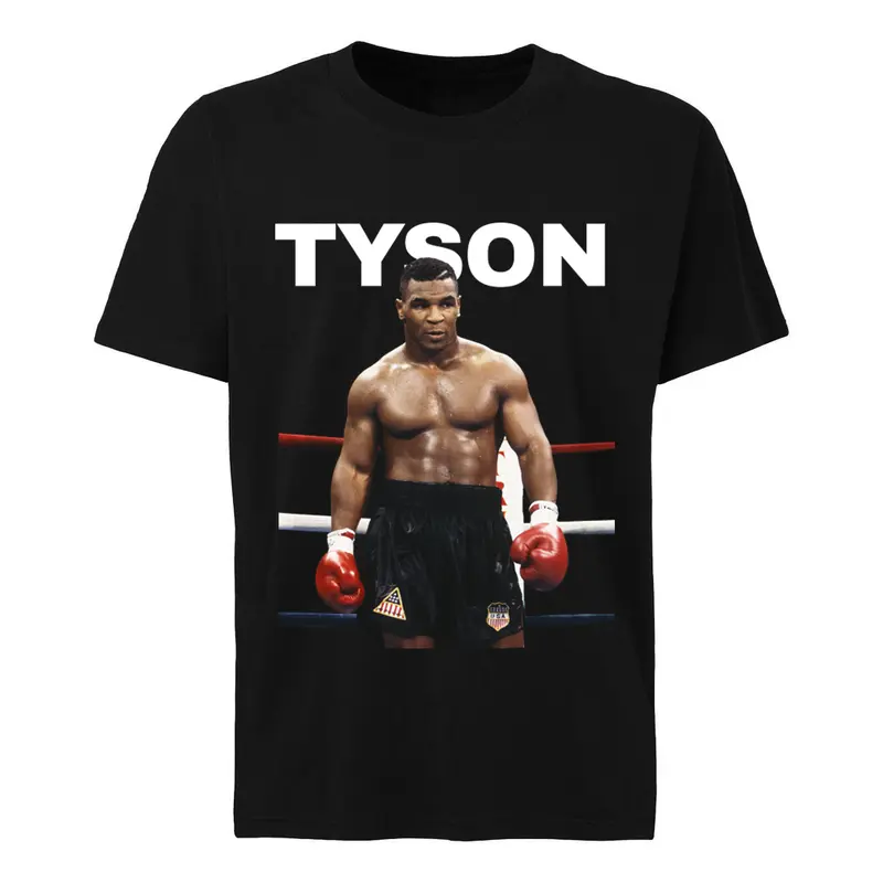 KAOS TSHIRT MIKE TYSON BOXING LEGEND Combed High Sablon Pria 0
