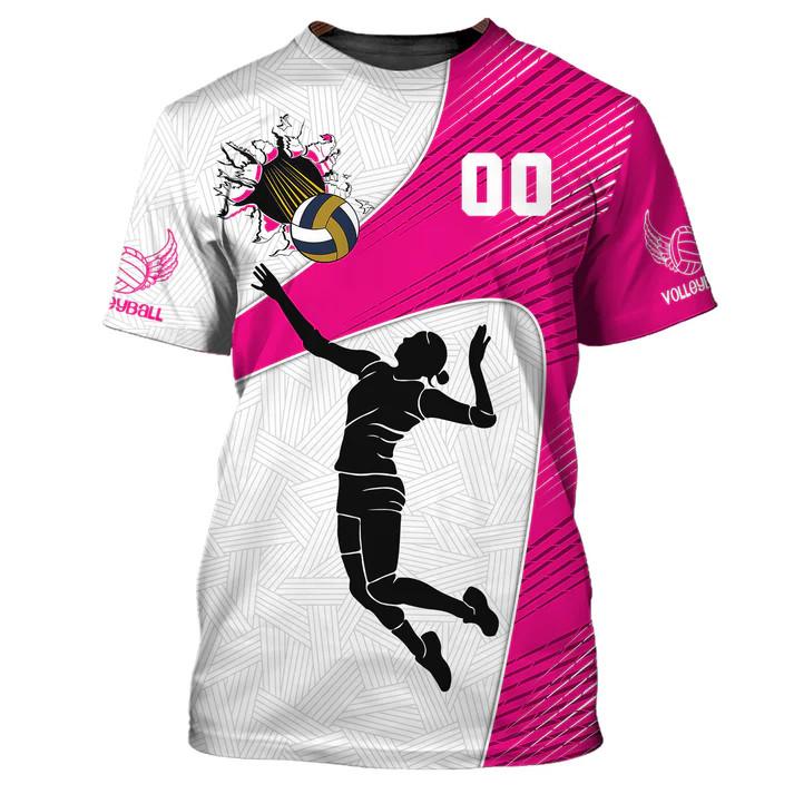 Product Introduction of Unisex Shirt, Volleyball Shirt, T-Shirt, Suitable for Volleyball Team, Gift for Volleyball Players 30