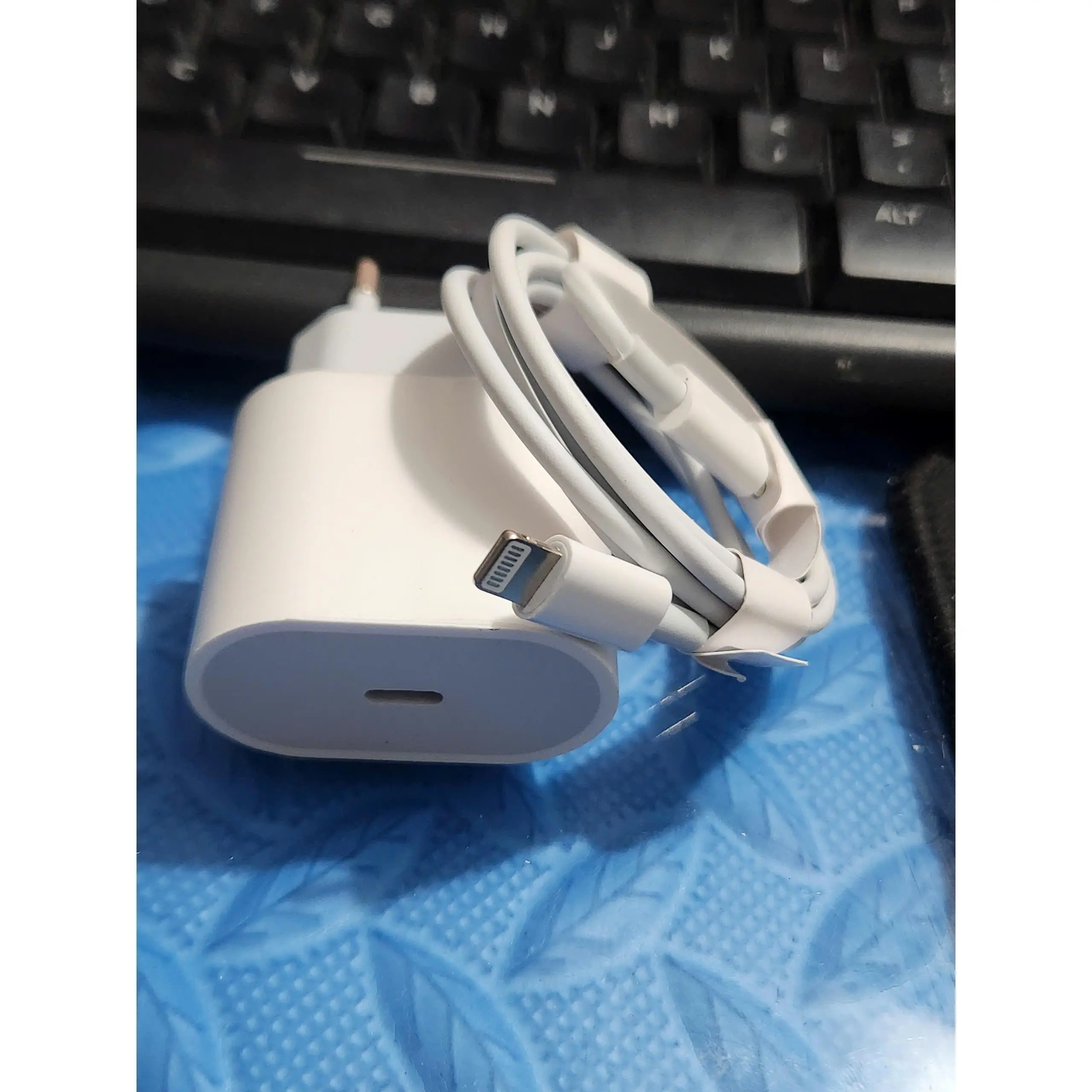 Bộ sạc nhanh I.P 20w (chân tròn) dành cho I.P 5,6,7, đến 14 Prm - Ảnh thật, bảo hành lỗi  1 đổi 1.