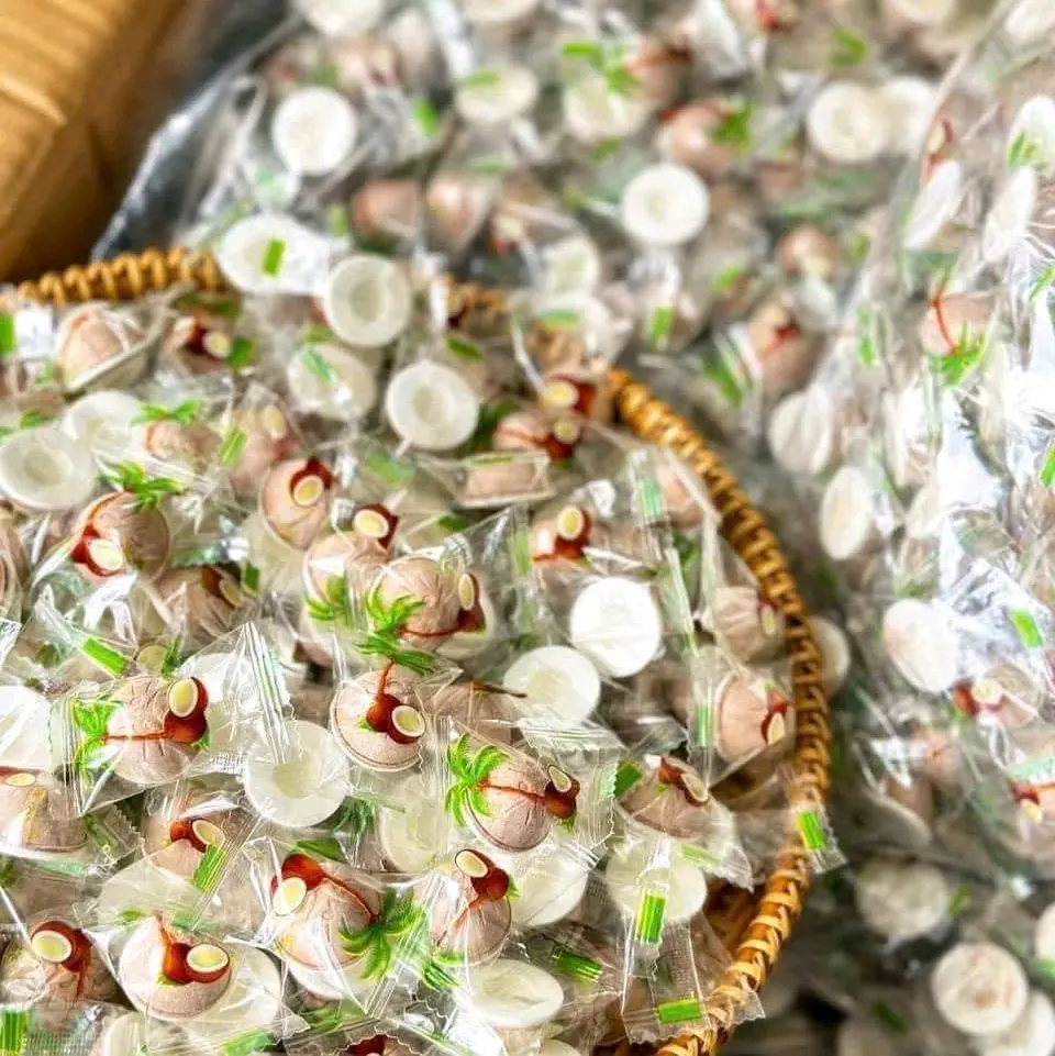 KẸO DỪA SAKURA NHẬT BẢN THƠM NGON - NHÌN LÀ THÈM