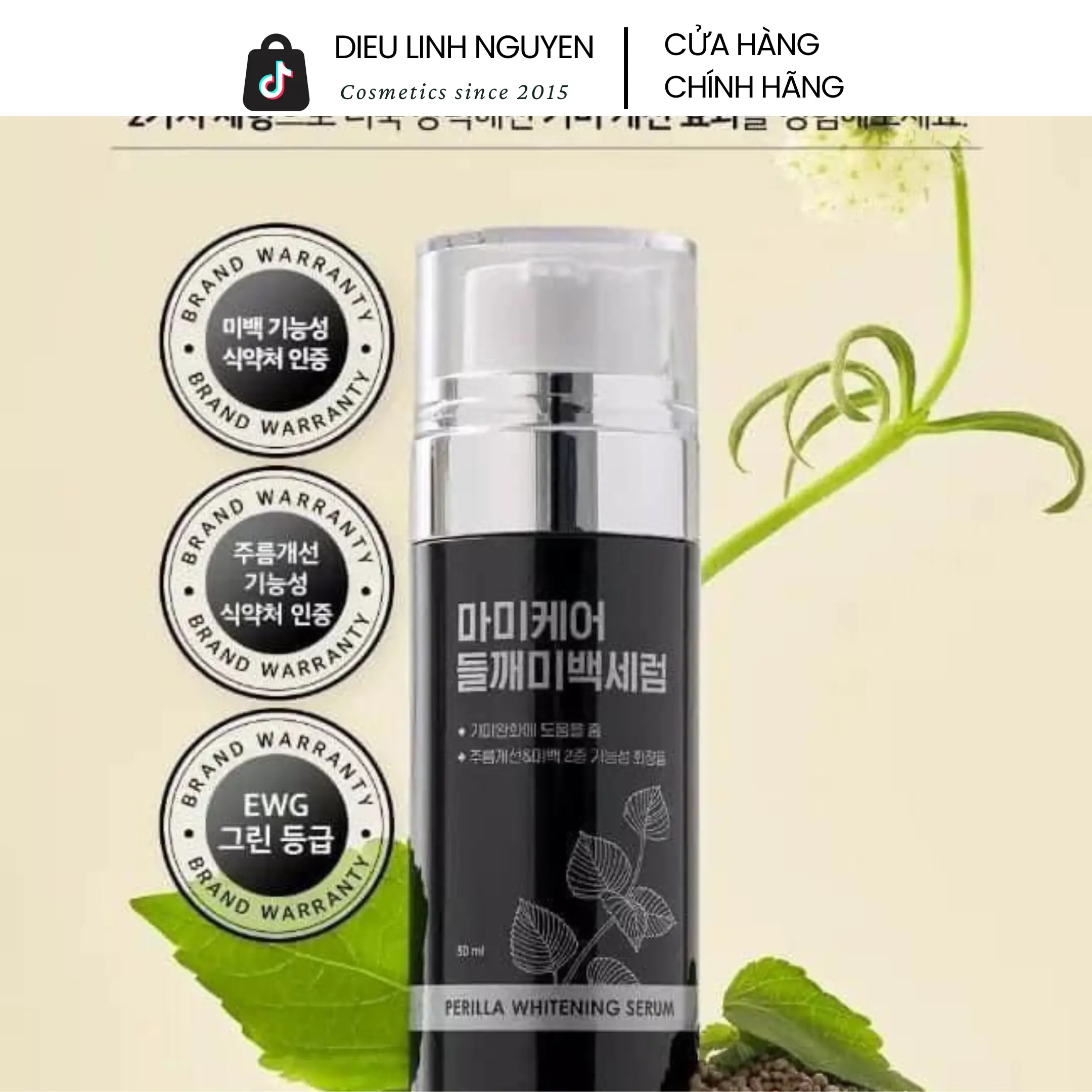 Serum tinh chất nám Mommy Care Perilla Whitening Serum Skincare