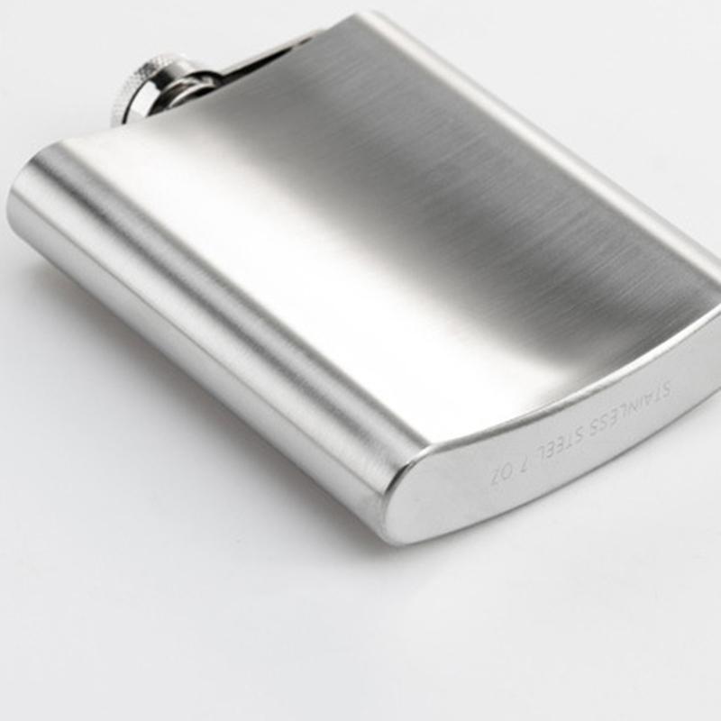 Bình giữ nhiệt bằng thép không gỉ mini Cầm Tay, 1 4 5 6 7 8oz, thích hợp cho chai rượu, bình giữ nhiệt cốc chai rượu Whisky du lịch 2