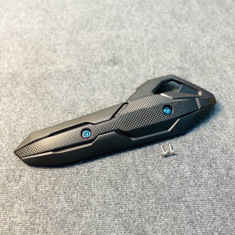 Ốp Pô AB 2016 - 2019 Che Pô Đen Air Blade Tặng Kèm Ốc Titan và Salaya Thay thế Che Pô Cũ Phụ Tùng