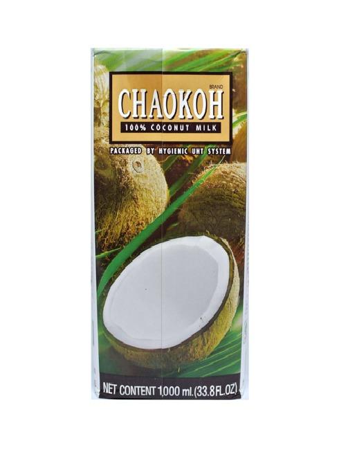 (GIÁ TỐT) Nước cốt dừa CHAOKOH Thái Lan hộp 1 Lít HUYHOANG nguyen lieutrasua