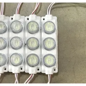 (isi 10 pcs) Lampu LED Module 3 Mata 3 Watt 12 Volt 24 Volt / LED Modul 3 Mata Besar 3W 12V 24V