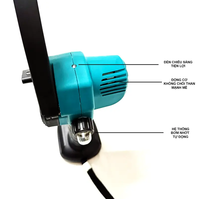 [BÁN CHẠY] Máy Cưa Xích PIN MAKITA 199V, Máy Cưa Xích Cầm Tay, Lõi Đồng, PIN Dung Lượng 32.000mAh, Lam Dài 6 Inch, Bảo Hành 12 Tháng 7