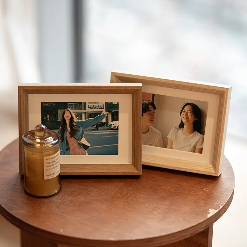 Creative Hollow Photo Frame 6inch Photo Frame Display Stand Photo Mounting 7 8inch Photo Printing Vintage Ornament Calligraphy Painting Frame