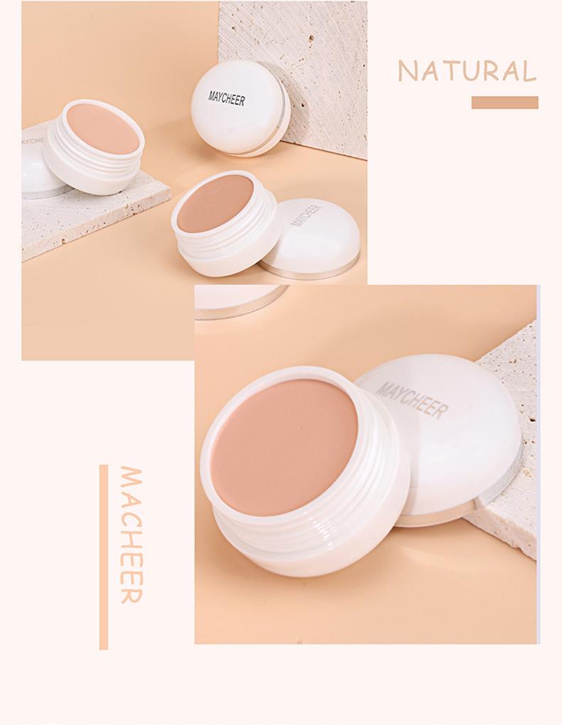 Product Introduction of MAYCHEER Concealer Freckle Cover Foundation Cream Dark Circles Acne Marks Cover Spot Waterproof Facial Acne Makeup Cosmetic 11