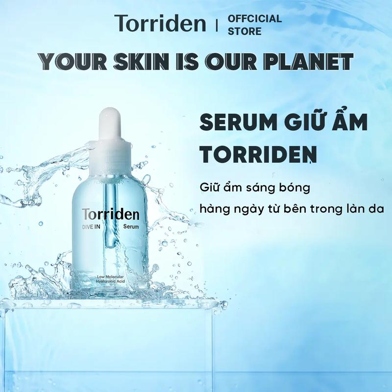 Product Introduction of Serum Hyaluronic Acid Hỗ Trợ Giữ Ẩm Sâu Cho Làn Da DIVE IN Torriden 50ml Dưỡng Ẩm Da Cấp Ẩm Skincare Làm Đẹp Da Women 1