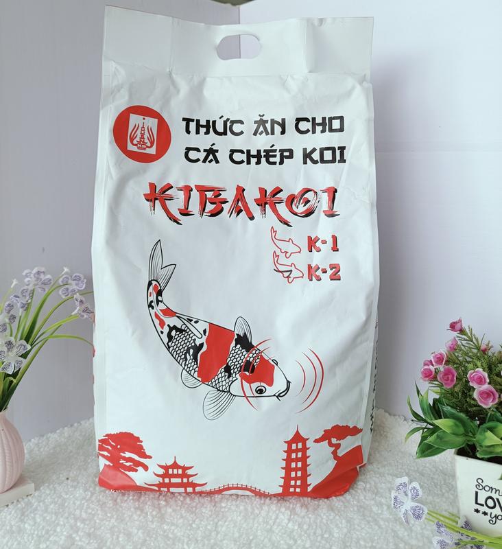 Cám cá koi KIBAKOI bao 5kg tăng màu tăng size cho cá