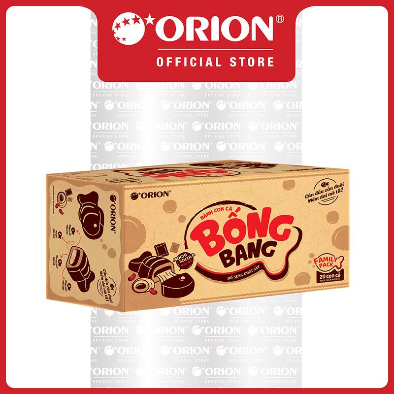 [ĐỘC QUYỀN ONLINE] Hộp Bánh Bống Bang Family Pack 20 Gói (580g)