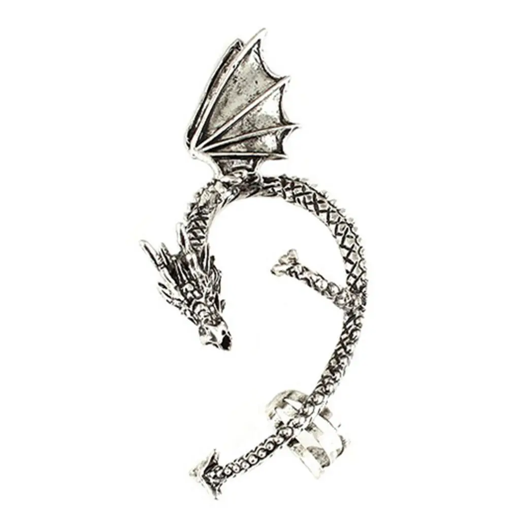 Leiing Earrings Carved Convenient Ear Clips Exquisite Earrings Clips for Daily Life Attractive