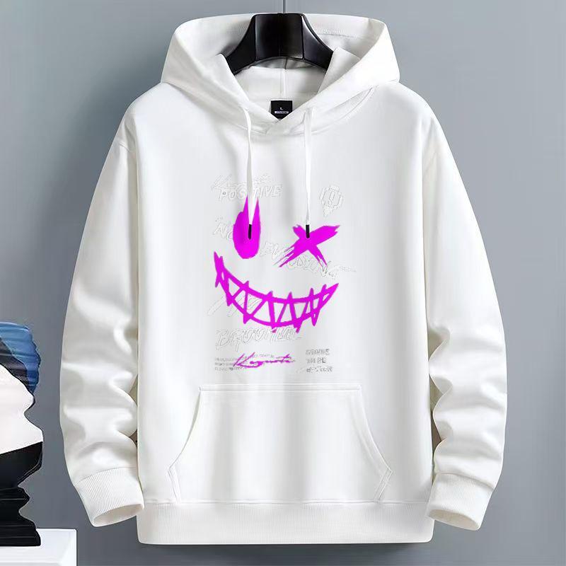 เสื้อฮู้ด Unisex Hoodie สไตล์ญี่ปุ่นและเกาหลีชุดลำลองฤดูใบไม้ร่วงและฤดูหนาวใหม่แขนยาวแฟชั่นผู้ชายและ