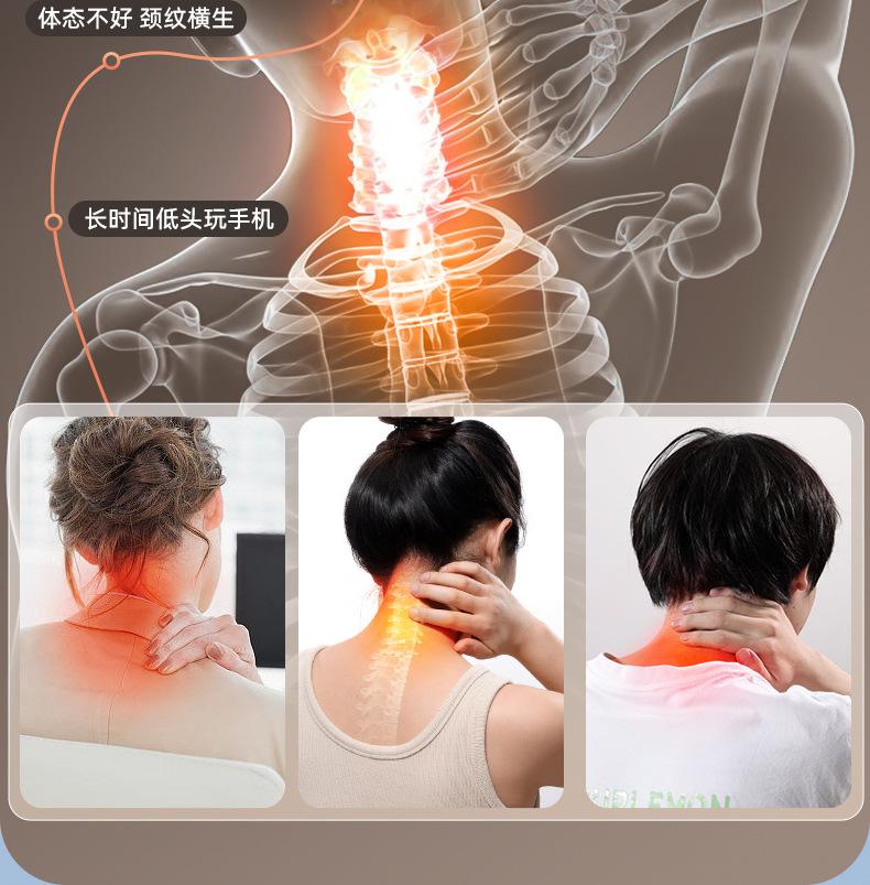 Product Introduction of Neck Support Bandana Neck Support Anti-Lower Head Forward Cervical Spine Brace Home Physiotherapy Traction Artifact Support Scarf Autumn and Winter Comfort 1