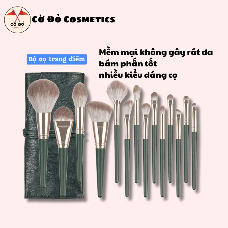 Cọ Trang Điểm, Bộ 14 Chiếc, Thiết Kế Đám Mây Xanh, Siêu Mềm, Thích Hợp Cho Nghệ Sĩ Trang Điểm, Bộ Cọ Trang Điểm Chuyên Nghiệp Đặc Biệt, Bộ Sưu Tập Cầm Tay