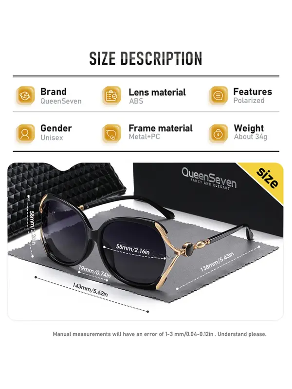 Unisex Simple Style Plain Color Sunglasses, 2024 Summer Trendy Casual Plastic Sunglasses for Men & Women, Fashion Accessories for Outdoor Activities 1