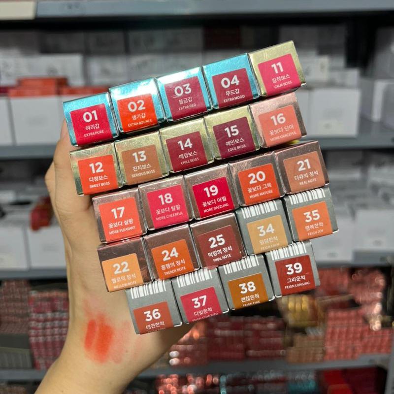 Son kem lì Bb 44 45 46 02 15 12 25 36 Velvet Lip Tint Version