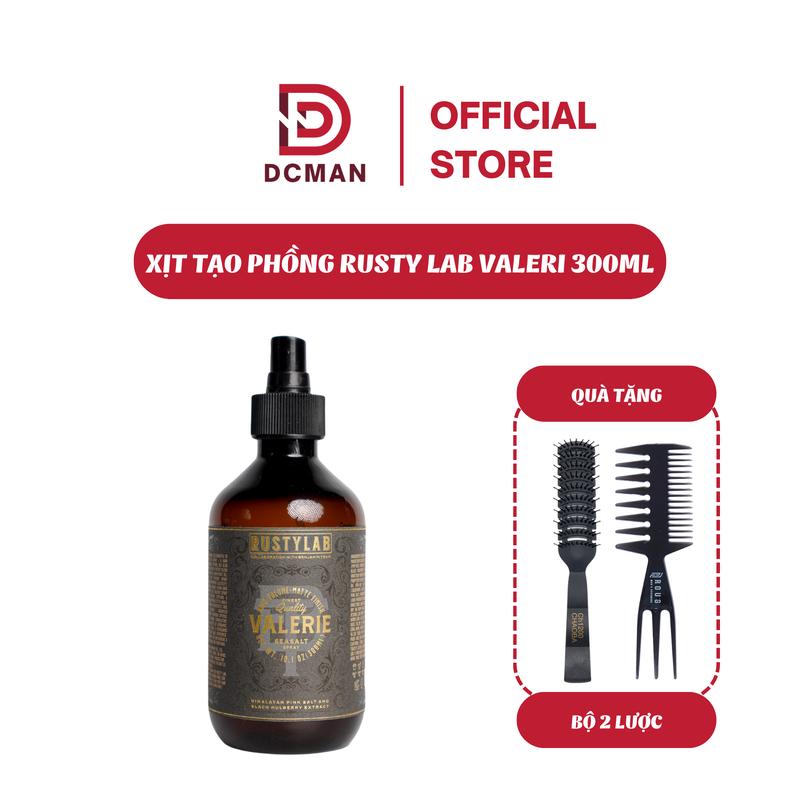 Xịt Dưỡng Tạo Kiểu Rusty Lab Valerie 300ML Chianh Hãng - Tạo Phồng Cân Bằng