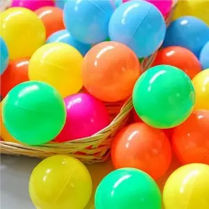 Combo túi 100 quả bóng nhựa cho bé vui chơi, túi 100 bóng chơi nhà banh cho bé 6