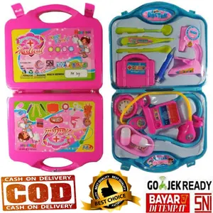 ( BISA COD ) FH217 PROMO MAINAN ANAK DOKTER DOKTERAN PLAYSET MAINAN EDUKASI ANAK CERDAS / MAINAN EDUKATIF / MAINAN ANAK LAKI LAKI / MAINAN ANAK PEREMPUAN SNI MURAH