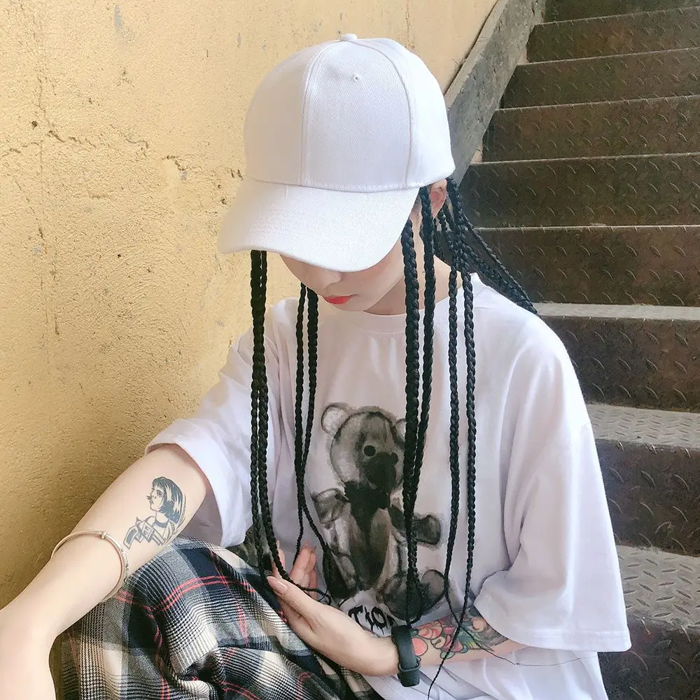 Mũ Dreadlocks Thời Trang Cho Nam Và Nữ, Tóc Giả Một Mũ, Hiphop Châu Phi, Hip Hop, Kid, Mũ Đỉnh Đặc Trưng
