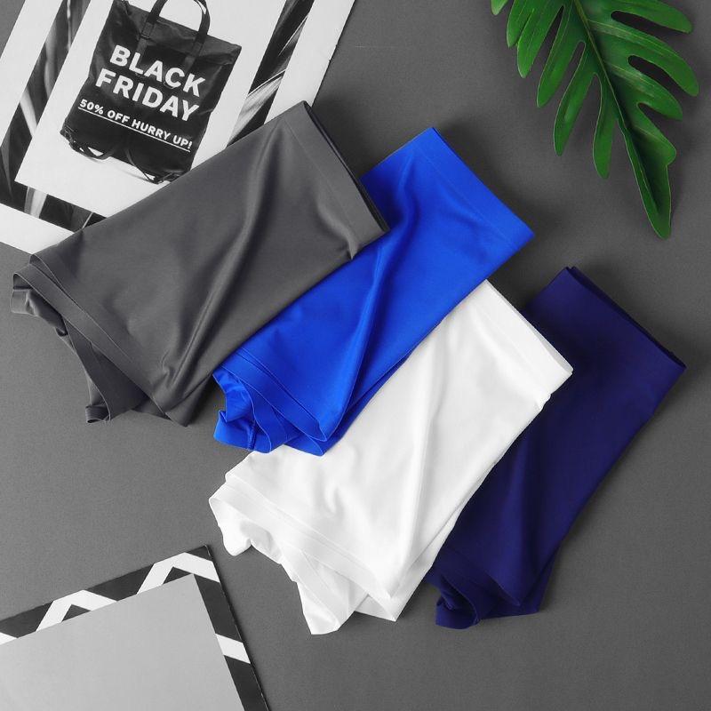 Product Introduction of Combo quần lót nam đúc su nhật bản,quần sịp nam thun lạnh boxer mềm mịn co giãn đàn hồi XM7 Menswear Quần Boxer 11