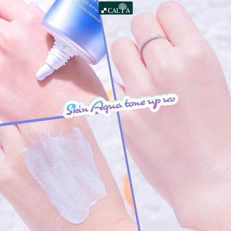 Kem Chống Nắng Sunplay Lavender Nâng Tone, Dưỡng Trắng Da - Sunplay Skin Aqua Tone Up UV SPF50+ PA++++ 50g 2