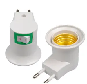 Fitting colok fitting lampu tidur fitting lampu E27+Saklar on off 6511