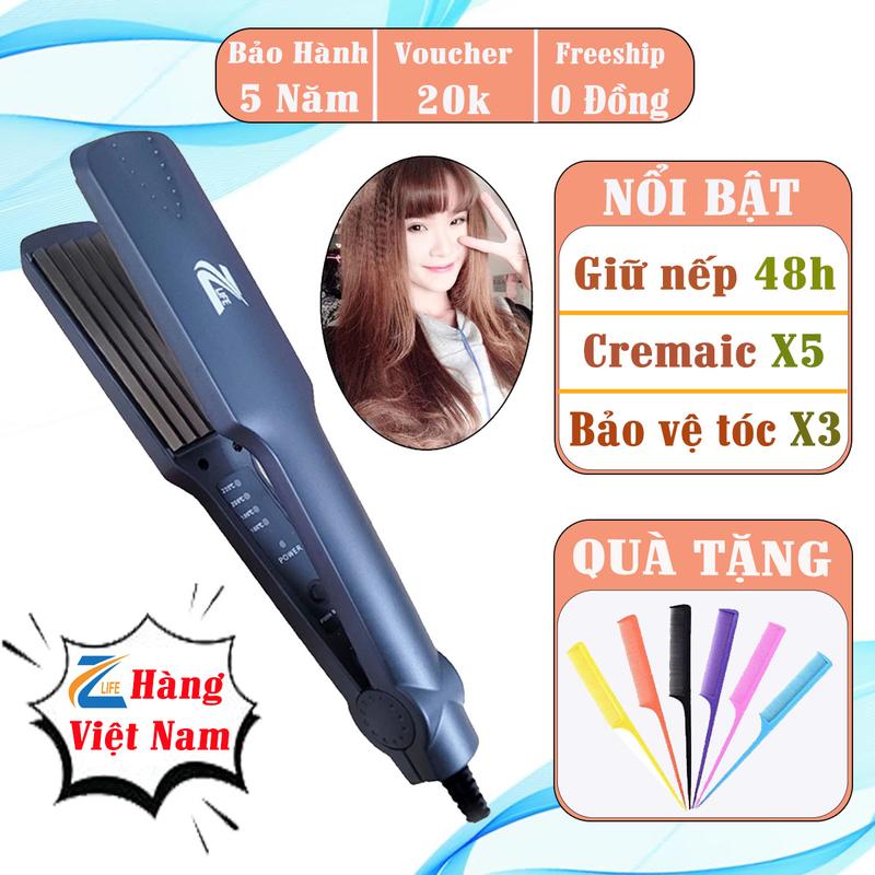 (BẢO HÀNH 5 NĂM) Máy dập phồng chân tóc Zlife Z339, Máy dập xù, bấm tóc,máy làm tóc, máy kẹp tóc mini bấm phồng chân tóc tạo kiểu tại nhà dễ dàng giữ nếp lâu