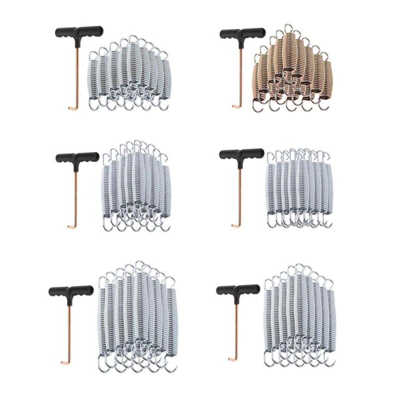 15Pcs Trampoline Springs Replacement Weather Resistant with Spring Hook 1