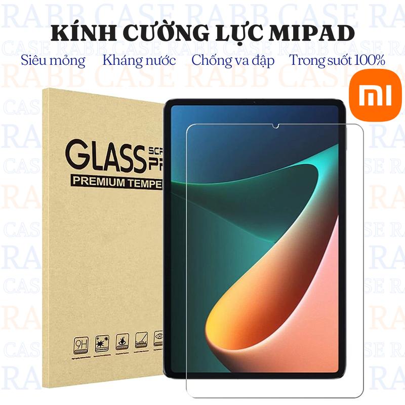Kính cường lực dành cho Xiaomi Pad 5/5 Pro, Mipad 6/6 Pro 11 inch, Mipad 7/7Pro 11.2 inch, Mipad 8/8Pro 11.2 inch Redmipad Se, Redmi Pad 2 11 inch trong suốt – Cường lực kính Xiaomi Pad Phụ Kiện cho Xiaomi Pad
