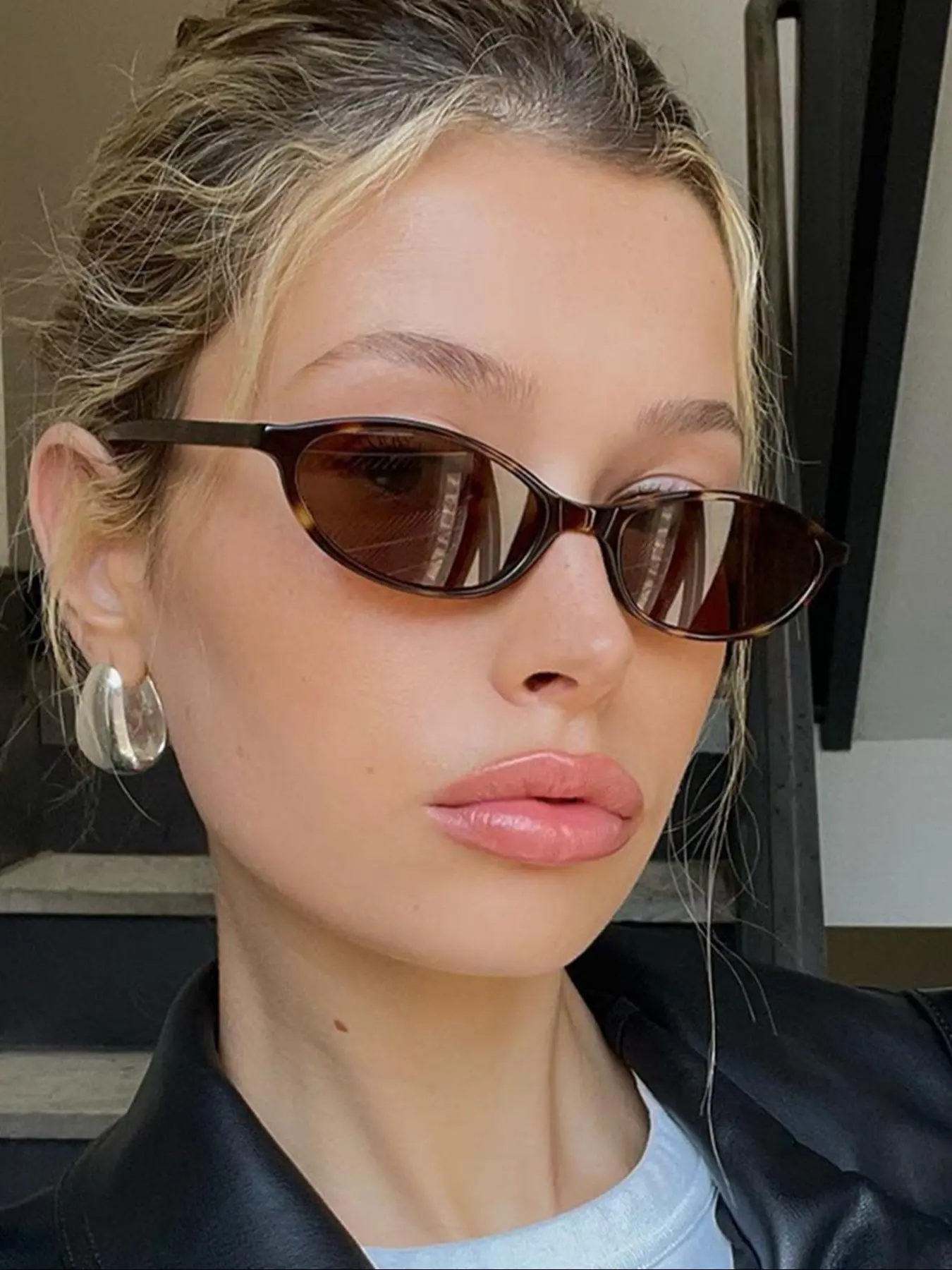 Retro Cat Eye Frame Sunglasses, Trendy Casual Sunglasses for Women and Men, Fashion Accessories for Everyday Use and Outdoor Activities