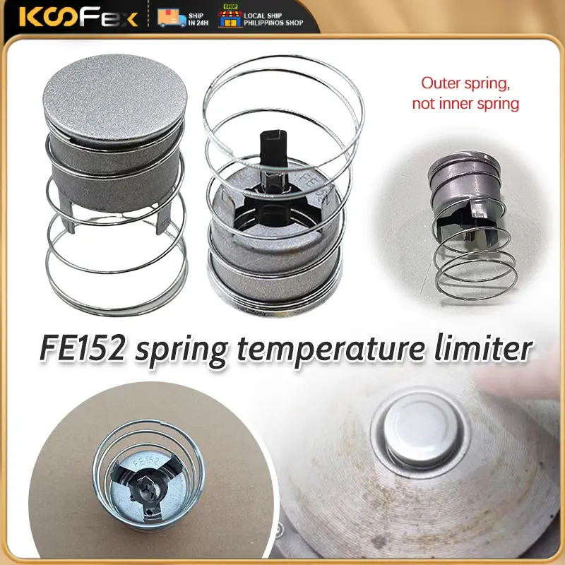 Spring Loaded Thermostate Temperature Limiter spring Thermostat Rice Cooker Spare Part - TikTok ...