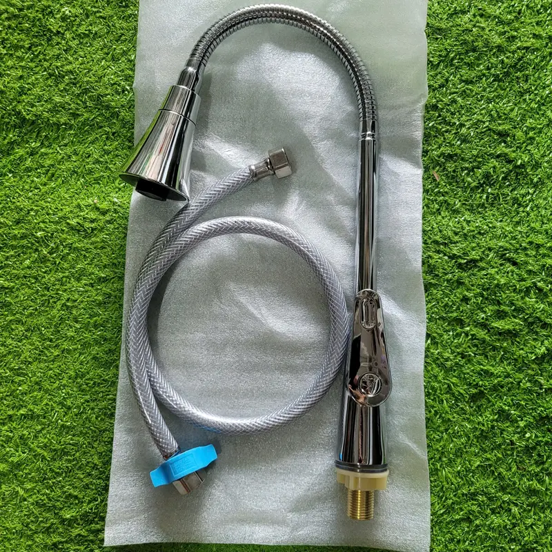 VÒI CHÉN LÒ XO LOA KÈN -XOAY 360 ĐỘ - INOX 304-- VÒI RỬA CHÉN BÁT voinuoc 8