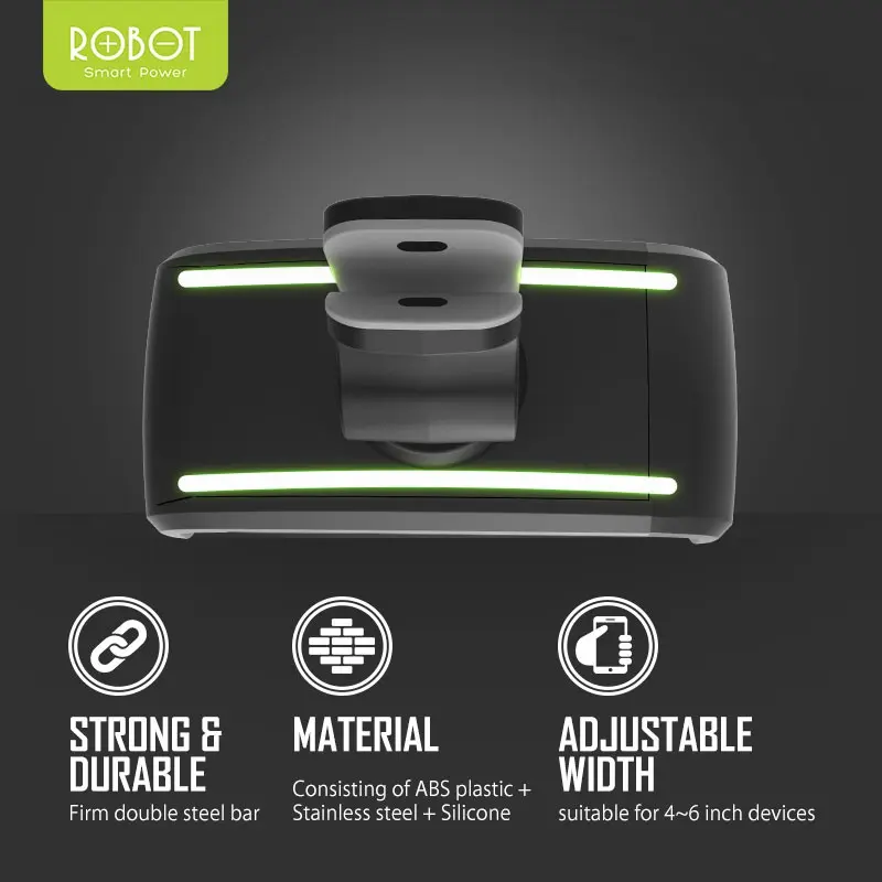 Car Holder Robot RT-CH07 Holder HP AC Mobil Air Ventilation Car Stent - Garansi Resmi 1 Tahun 5