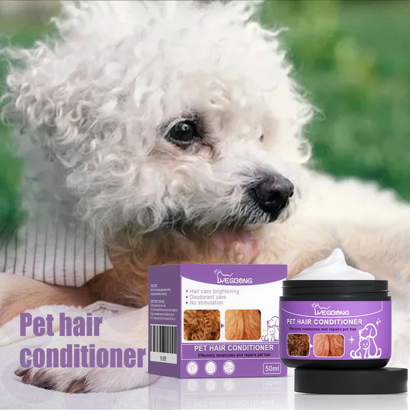 [Ready Stock & Cod] Yegbong Pet Conditioner Pet Hair Cleaning Care Fluffy Soft Non-Knotted Pet Hair Care Cream 3