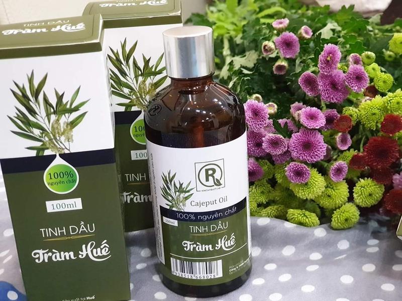 Tinh Dầu Tràm Huế Nguyên Chất Chai 100ml - Dùng Cho Mẹ Và bé Dùng Tấm Bé Giữ Ấm Phòng Côn Trùng Cắn Xông Phòng 