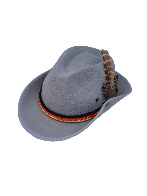 TOPI LAKEN FEDORA ROBIN HOOD & PETERPAN PREMIUM HAT UKURAN DEWASA PRIA DAN WANITA SLMNHAT 1