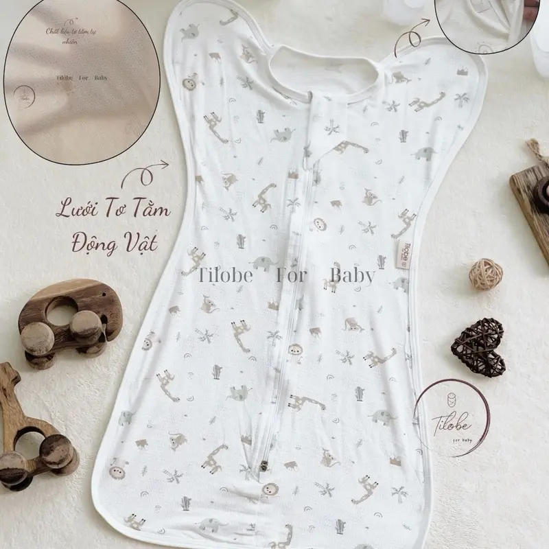 Nhộng chũn thông hơi tilobe cho bé size S/M/L 6