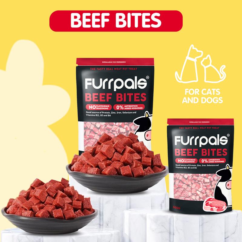Petoore beef bites for dog Beef Dog training beef cubes Bite - TikTok ...