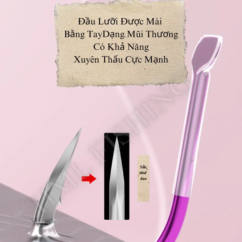 [ Thẻo Hố Đấu ][ Thiết Ngưu] Cao Cấp Gia Công Fishing Bắt Cá Đi Câu Câu Cá chì  neo 1