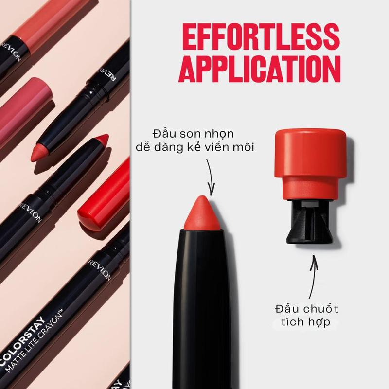 Son Bút Chì Lì Mịn Lâu Phai Revlon Colorstay Matte Lite Crayon (1.4g) 3