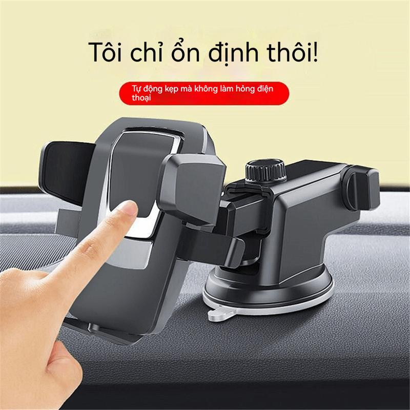 Giá Đỡ Điện Thoại Di Động Trên Ô Tô, Cốc Hút, Kính Chắn Gió Phía Trước, Giá Đỡ Điều Hướng, Thích Hợp Cho Xe Tải Lớn Và Máy Xúc, Thông Dụng Phụ Tùng đỡ  điện kẹp  điện